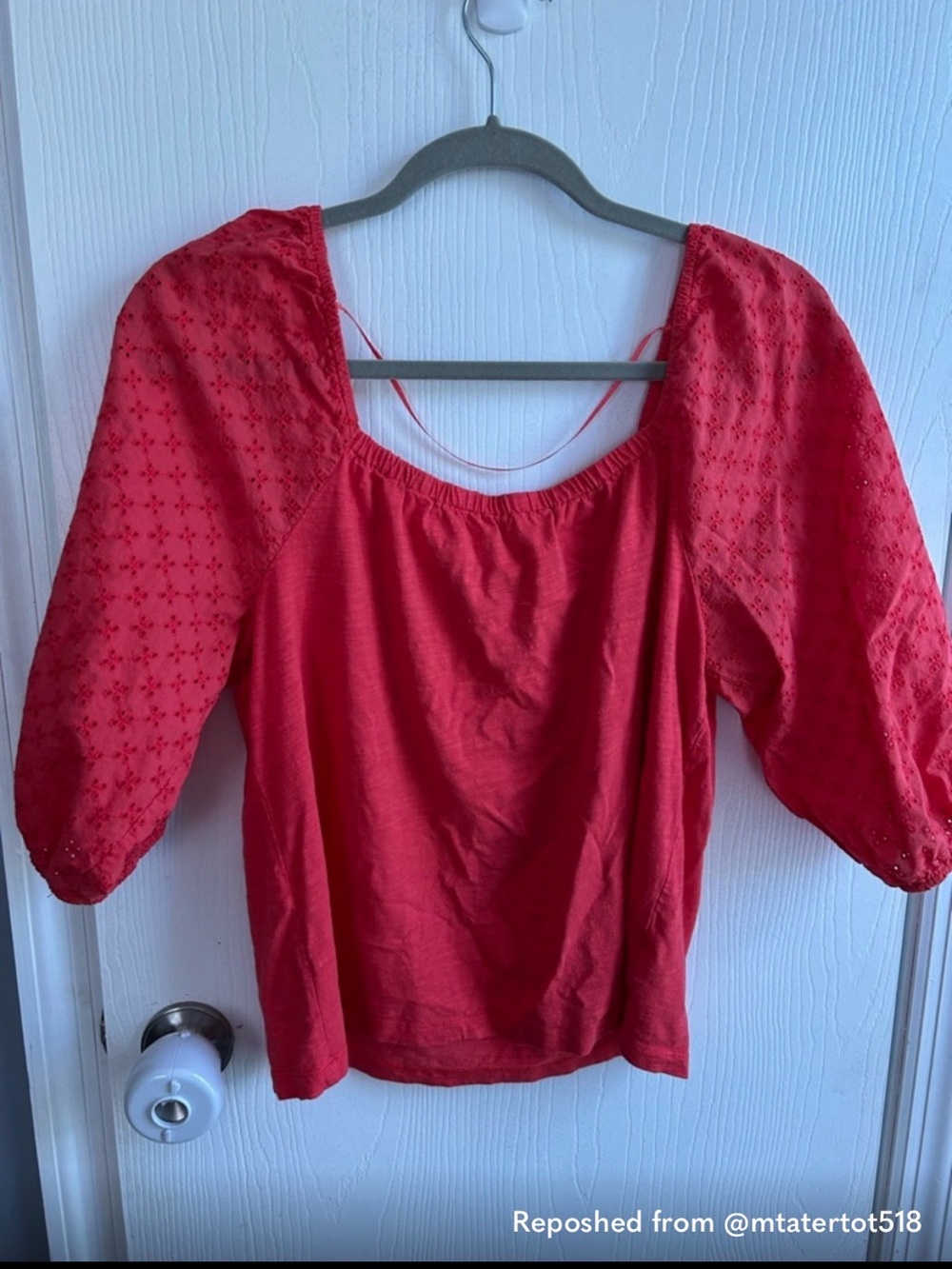 Sanctuary Women's Long Sleeve Top - Red